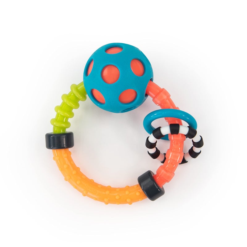 Sassy My First Rattles Newborn Gift Set with 3 Soft and Flexible Rattles, Ages 0+ Months - Image 2